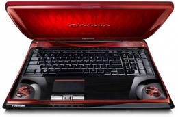 7

Toshiba Qosmio X300
Toshiba Qosmio X300 – hi-end ноутбук прошлого поколения. Менее производительным он от этого не стал, зато в цене потерял. Это довольно массивный «мобильный» компьютер с 17-дюймовым экраном, доступный по цене примерно от 55 до 80 тысяч. Такой большой разброс объясняется разницей в конфигурации. К примеру, за 60 тысяч вы получите 2,00 ГГц четырехядерный процессор Core 2 Quad, 4 Гбайта ОЗУ, жесткий диск на 320 Гбайт и видеокарту NVIDIA GeForce 9700M GT, а экран будет иметь разрешение 1440х900. Довольно быстро и вполне достаточно для не самых тяжелых игр.
Если подняться к цене 75 тысяч, то процессор станет двухъядерным, но зато с частотой 3,06 ГГц. Оперативной памяти останется столько же, а вот жестких диска станет два — каждый по 320 Гбайт. Станет и две видеокарты, причем каждая из них быстрее вышеуказанной — GeForce 9800M GTS. Такому «зверюге» уже не страшны даже современные игры. Да и разрешение экрана подрастет до 1680х1050 точек.
Помимо всего прочего, можно вспомнить про отличную эргономику, а особенно превосходную раскладку клавиатуры. На таком ноутбуке удобно не только проводить досуг, но и работать. Яркий и броский дизайн станет приятным дополнением, как и неплохие встроенные колонки в числе четырех штук и с сабвуфером.
Если хотите что-нибудь себе для игр, но не желаете тратить совсем баснословные деньги, взгляните на одну из модификаций Toshiba Qosmio X300. А если желаете, то существует Toshiba Qosmio X500.

Toshiba Qosmio X300
Toshiba Qosmio X300 – hi-end ноутбук прошлого поколения. Менее производительным он от этого не стал, зато в цене потерял. Это довольно массивный «мобильный» компьютер с 17-дюймовым экраном, доступный по цене примерно от 55 до 80 тысяч. Такой большой разброс объясняется разницей в конфигурации. К примеру, за 60 тысяч вы получите 2,00 ГГц четырехядерный процессор Core 2 Quad, 4 Гбайта ОЗУ, жесткий диск на 320 Гбайт и видеокарту NVIDIA GeForce 9700M GT, а экран будет иметь разрешение 1440х900. Довольно быстро и вполне достаточно для не самых тяжелых игр.
Если подняться к цене 75 тысяч, то процессор станет двухъядерным, но зато с частотой 3,06 ГГц. Оперативной памяти останется столько же, а вот жестких диска станет два — каждый по 320 Гбайт. Станет и две видеокарты, причем каждая из них быстрее вышеуказанной — GeForce 9800M GTS. Такому «зверюге» уже не страшны даже современные игры. Да и разрешение экрана подрастет до 1680х1050 точек.
Помимо всего прочего, можно вспомнить про отличную эргономику, а особенно превосходную раскладку клавиатуры. На таком ноутбуке удобно не только проводить досуг, но и работать. Яркий и броский дизайн станет приятным дополнением, как и неплохие встроенные колонки в числе четырех штук и с сабвуфером.
Если хотите что-нибудь себе для игр, но не желаете тратить совсем баснословные деньги, взгляните на одну из модификаций Toshiba Qosmio X300. А если желаете, то существует Toshiba Qosmio X500.