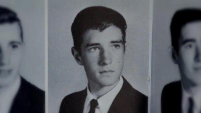 Джон Макафи в старшей школе, примерно 1962 год