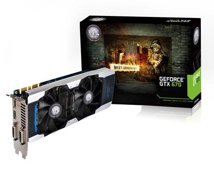 Видеокарта Galaxy KFA2 GTX 670 EX OC