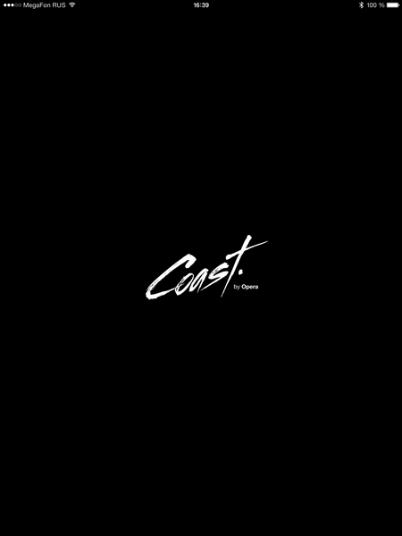 Coast by Opera - интернет на кончиках пальцев