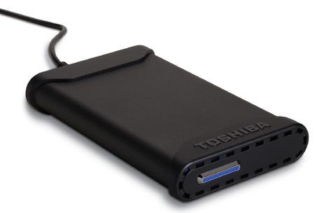 Первый внешний жесткий диск от TOSHIBA