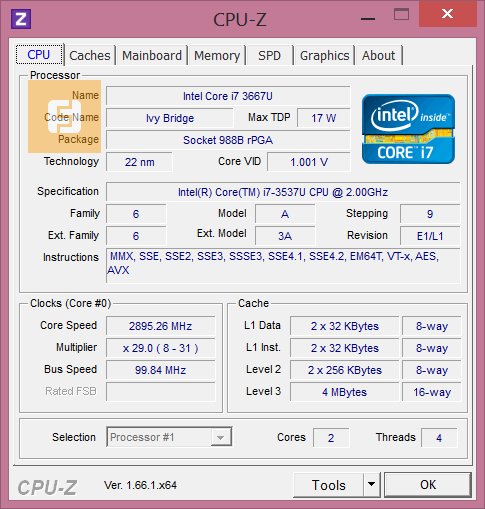 Спецификации NVIDIA GeForce GT 735M