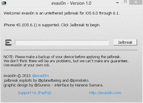Как сделать непривязанный Jailbreak на iOS 6