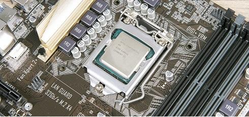 Как установить процессор Intel