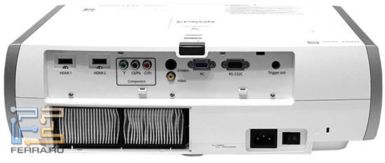EPSON EH-TW3600 со снятой вентиляционной решеткой