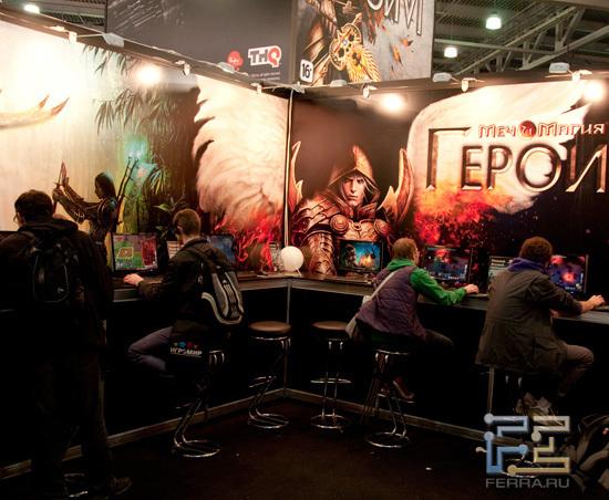 Стенд Might and Magic Heroes VI на Игромире 2011