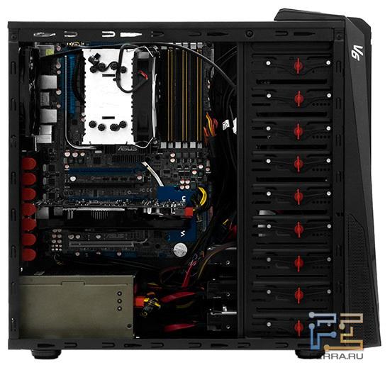 Пространство внутри относительно ограниченное