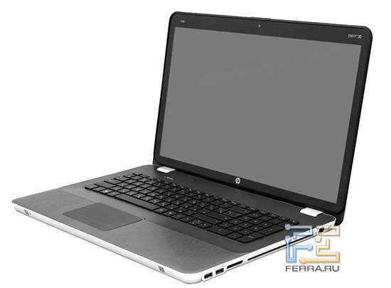 HP ENVY 17 3D в открытом состоянии