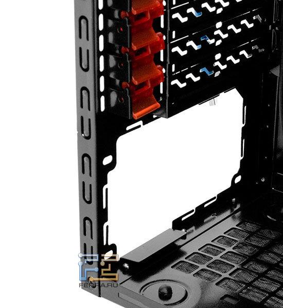 Блок питания защищен от пыли