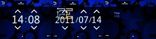 Настройки часов Cowon C2