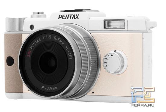 Pentax Q, вид спереди