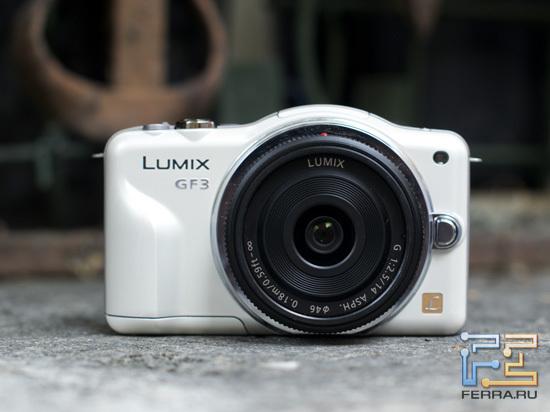 Panasonic Lumix GF3 - вид спереди