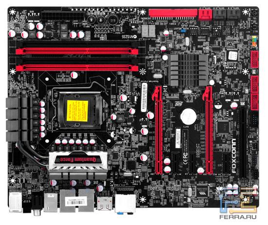 Материнская плата Foxconn Rattler, вид сверху