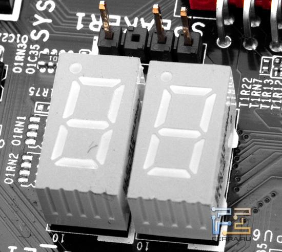 POST-индикатор на материнской плате Foxconn Rattler