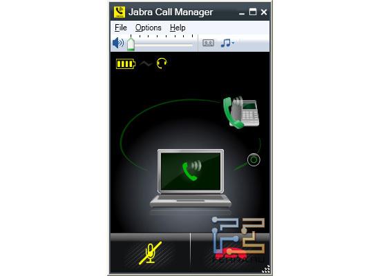 Объединение звонков в Jabra Call Manager