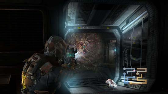 Dead Space 2 — Некроморф, в отсутствие людей, неплохо тут устроился
