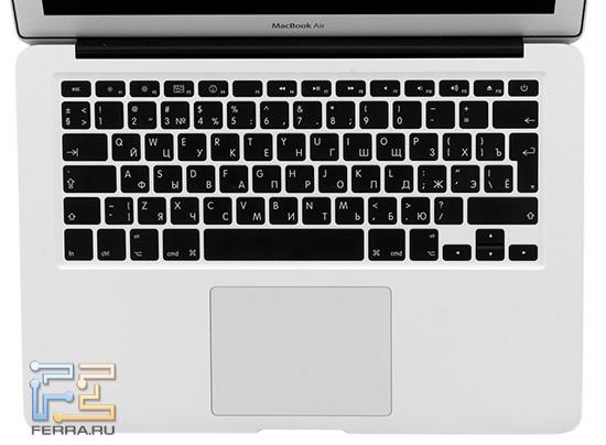 Клавиатура 13-дюймового MacBook Air