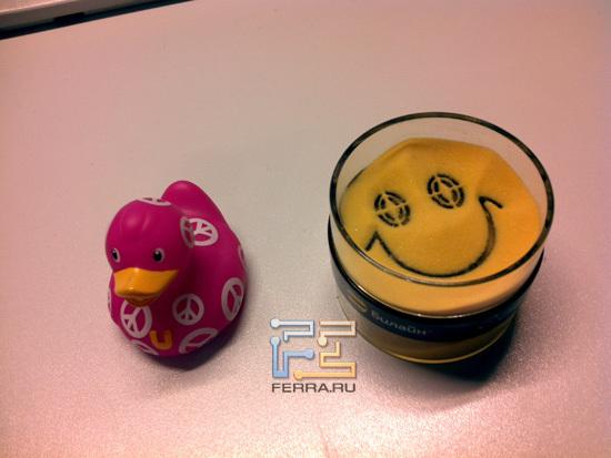 Утя и Улыбайка — наши традиционные тестовые снимки — Acer Iconia Tab A500