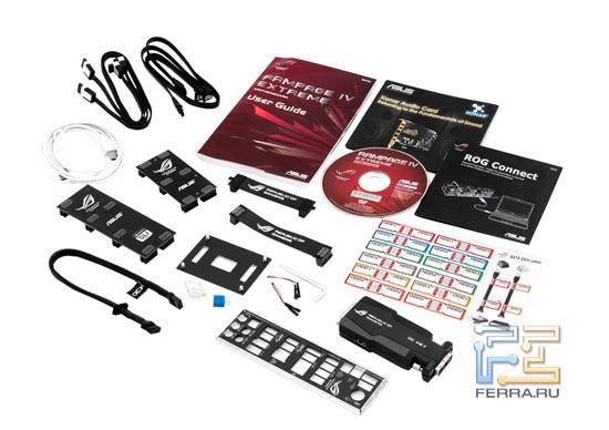 Комплект поставки ASUS Rampage IV Extreme