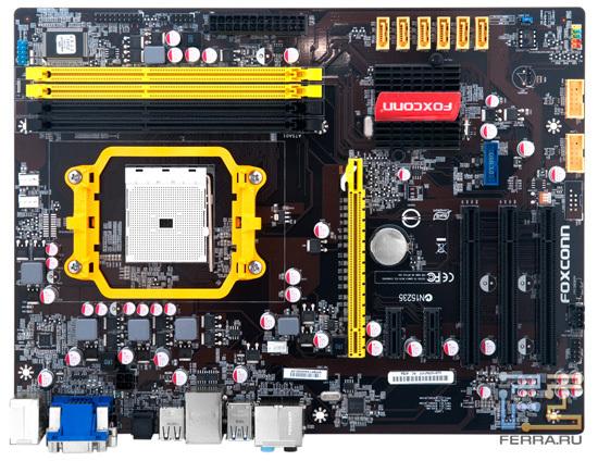 Foxconn A75A — недорогая плата с относительно удачной разводкой