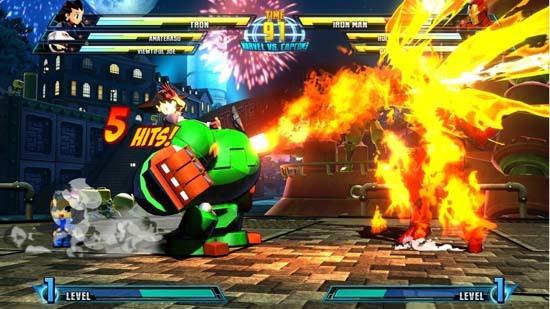 2D файтингу Marvel vs. Capcom 3: Fate of Two Worlds очень к лицу