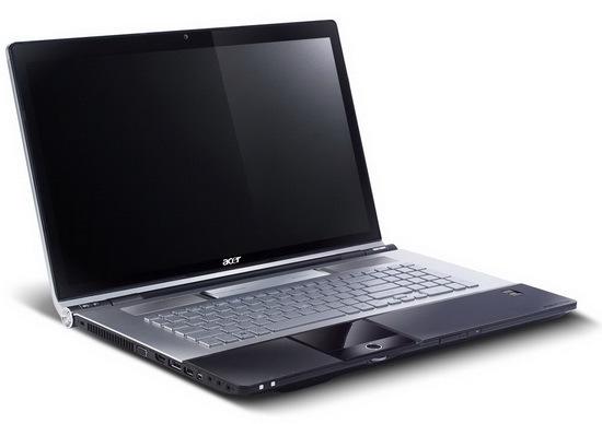 Общий вид ноутбука Acer Aspire 8943G