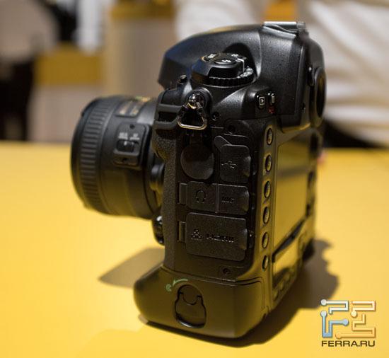 Живые фотографии Nikon D4 с выставки CES 2012