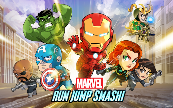 Marvel Run Jump Smash! —  Супергеройский марафон