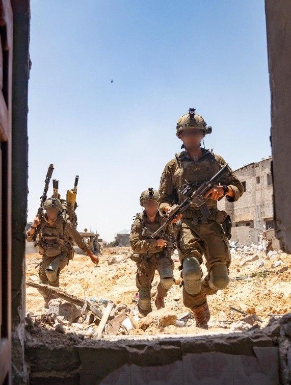 Штурмовая команда Цахал за работой