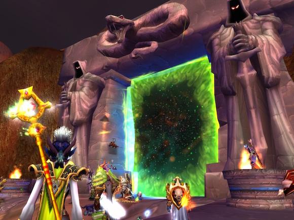 Все собрались и ждут, когда откроется Тёмный Портал