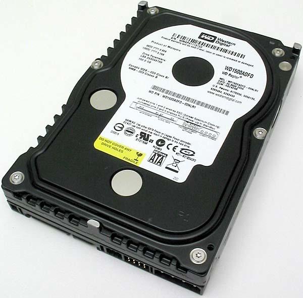 Винчестер Western Digital Raptor