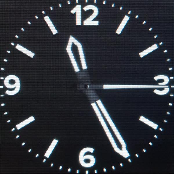 Экран блокировки, по совместительству часы в iconBIT Callisto 100