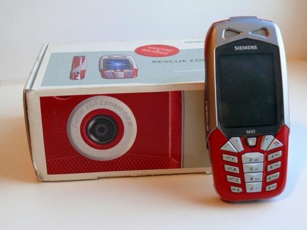 Спецверсия Siemens M65 Rescue Edition для служб спасения