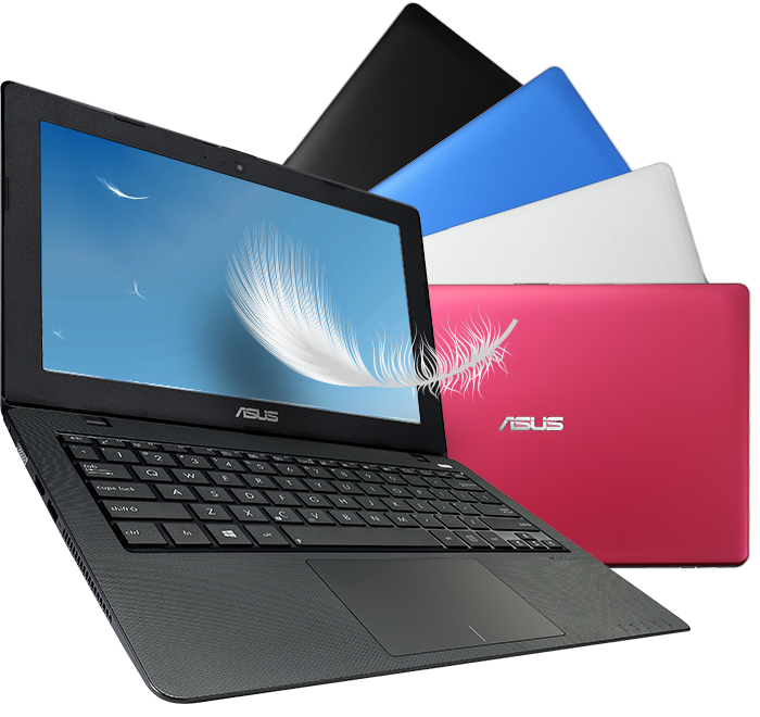 ASUS X200CA предлагает четыре разных цвета корпуса