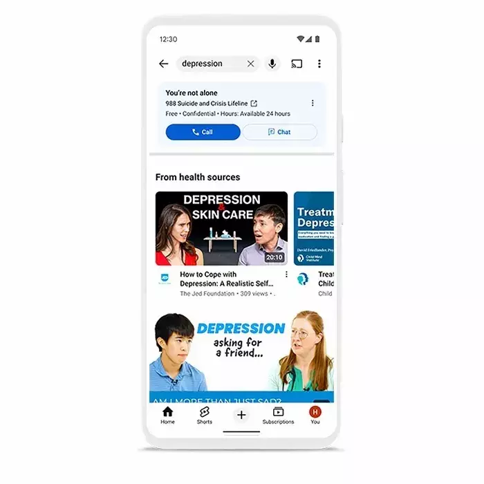 В YouTube появился раздел о психическом здоровье для подростков