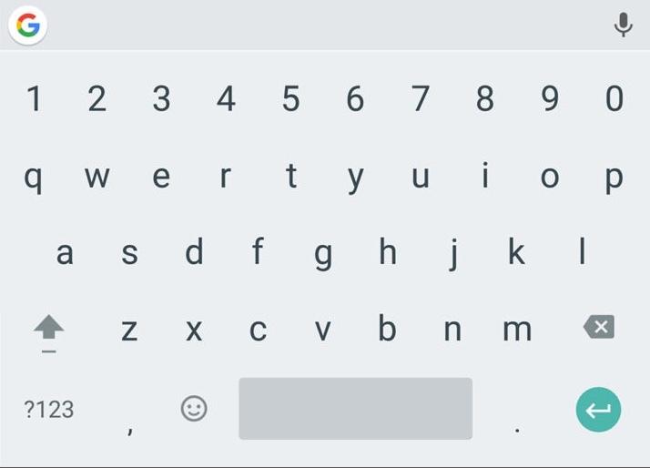 В клавиатуре Gboard на Android можно будет убрать кнопки с точкой и запятой