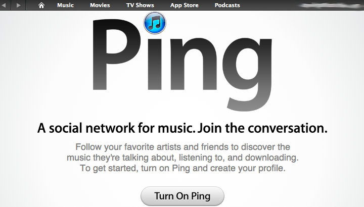 iTunes Ping