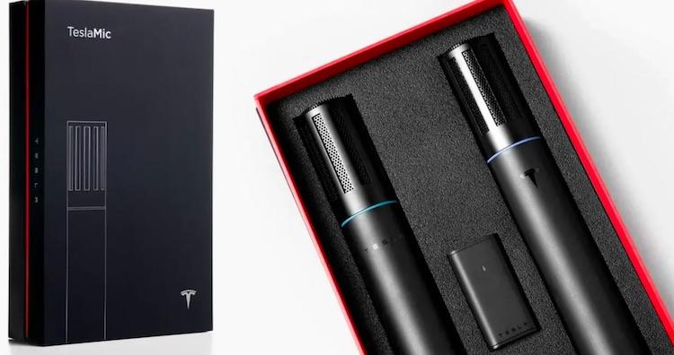 Илон Маск выпустил фирменный микрофон для караоке Tesla