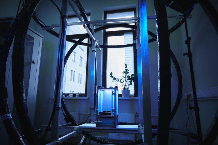 Модуль оранжереи в экспериментальной установке