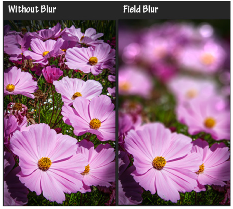 Один из вариантом применения эффекта размытия в Adobe Photoshop CS6