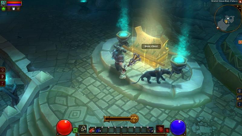 Кому ещё может принадлежать самый большой и ценный сундук в игре? Конечно же, боссу!