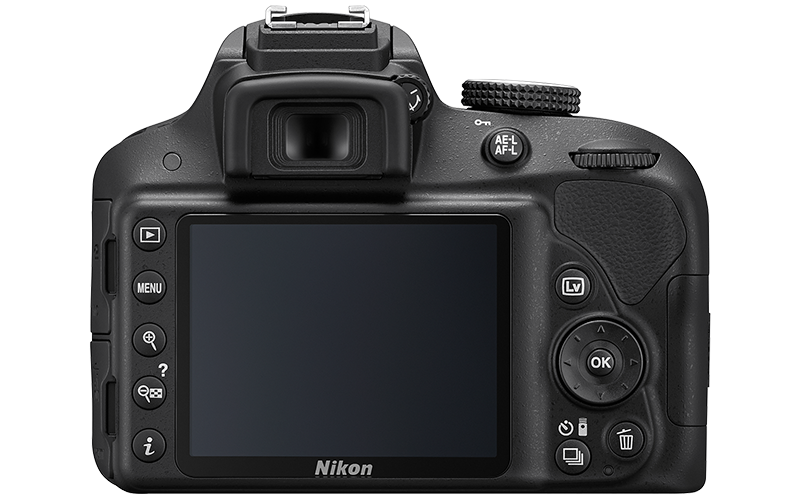 Задняя сторона корпуса Nikon D3300