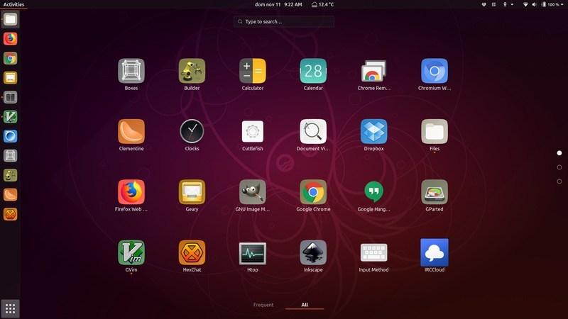 Ubuntu. Основанная на Linux операционная система с графическим интерфейсом GNOME