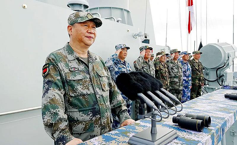 Уважаемый товарищ Xi успокаевает всех, кто боится китайской угрозы, гарантируя миску риса и кошачью жену