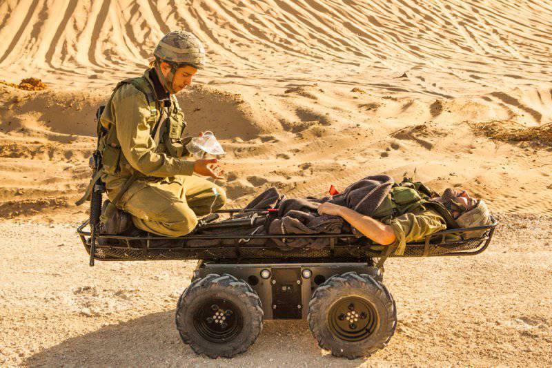 Израильский робот-эвакуатор