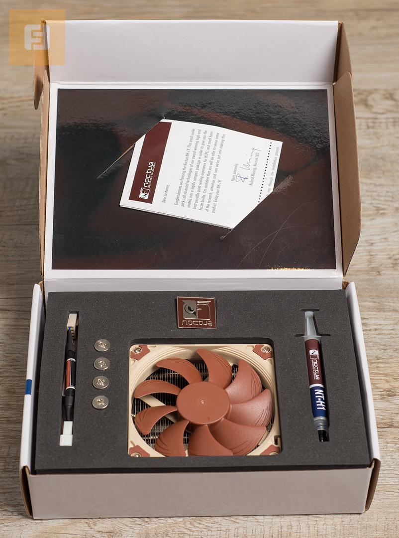 Комплект поставки Noctua NH-L9a, упаковка