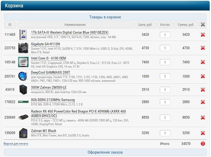 Стартовая сборка