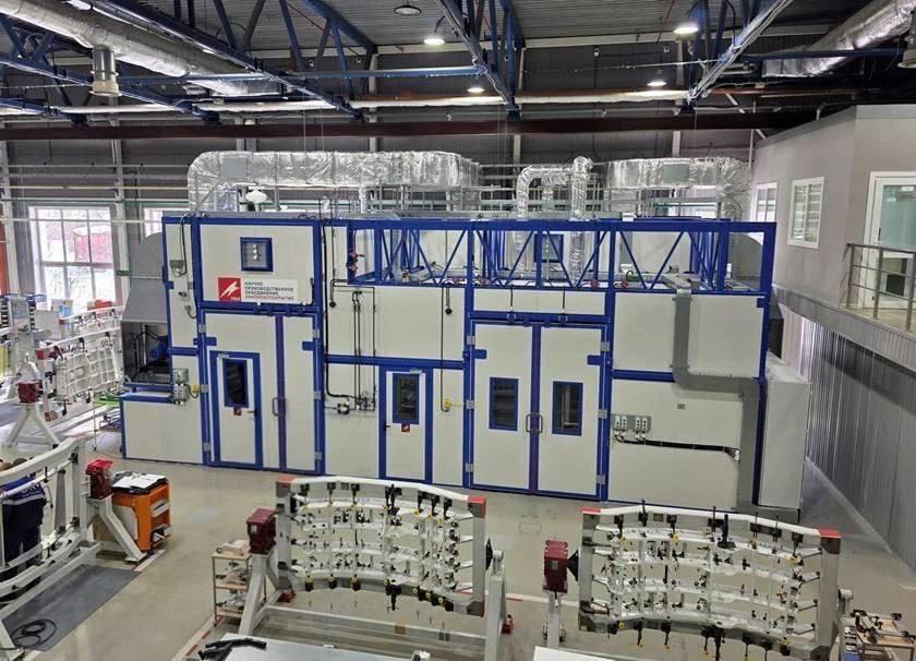 В Комсомольске-на-Амуре ввели новые окрасочные камеры для дверей МС-21 и SJ-100