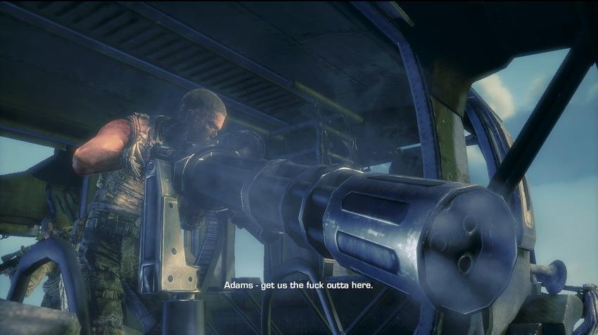 Это в первый и в последний раз в Spec Ops: The Line, когда нам выдаётся случай полетать