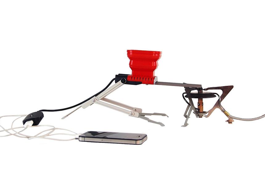 FlameStower: гаджет для подзарядки от горелки